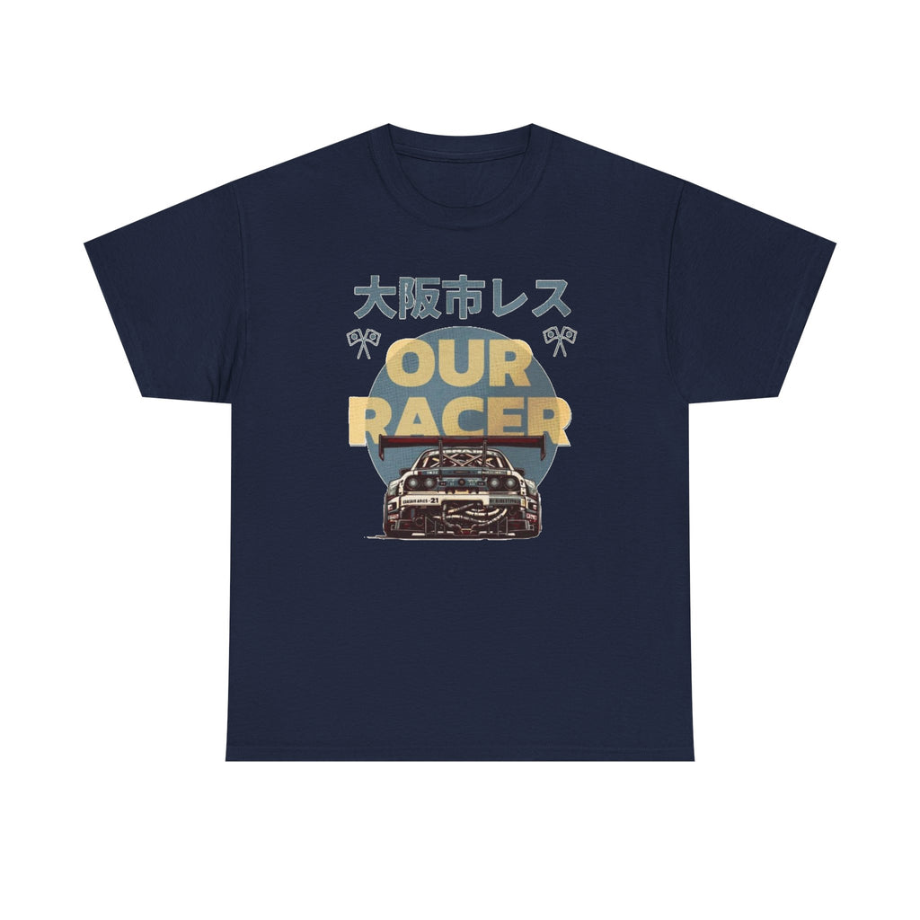 Racer Tee — Our Racer Japanese Racing Car Graphic Shirt
