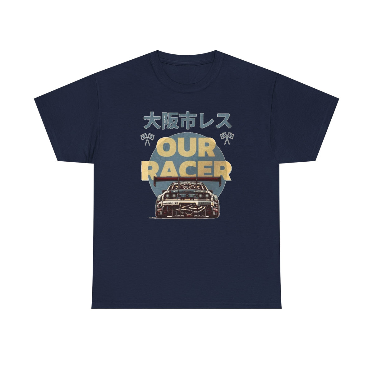 Racer Tee — Our Racer Japanese Racing Car Graphic Shirt
