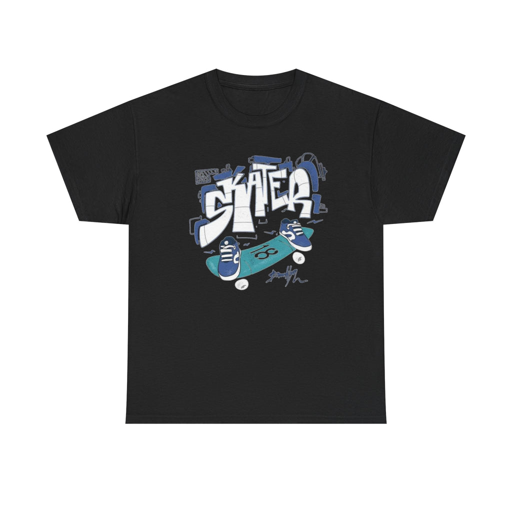 Skater Graffiti Skateboard Unisex Tee