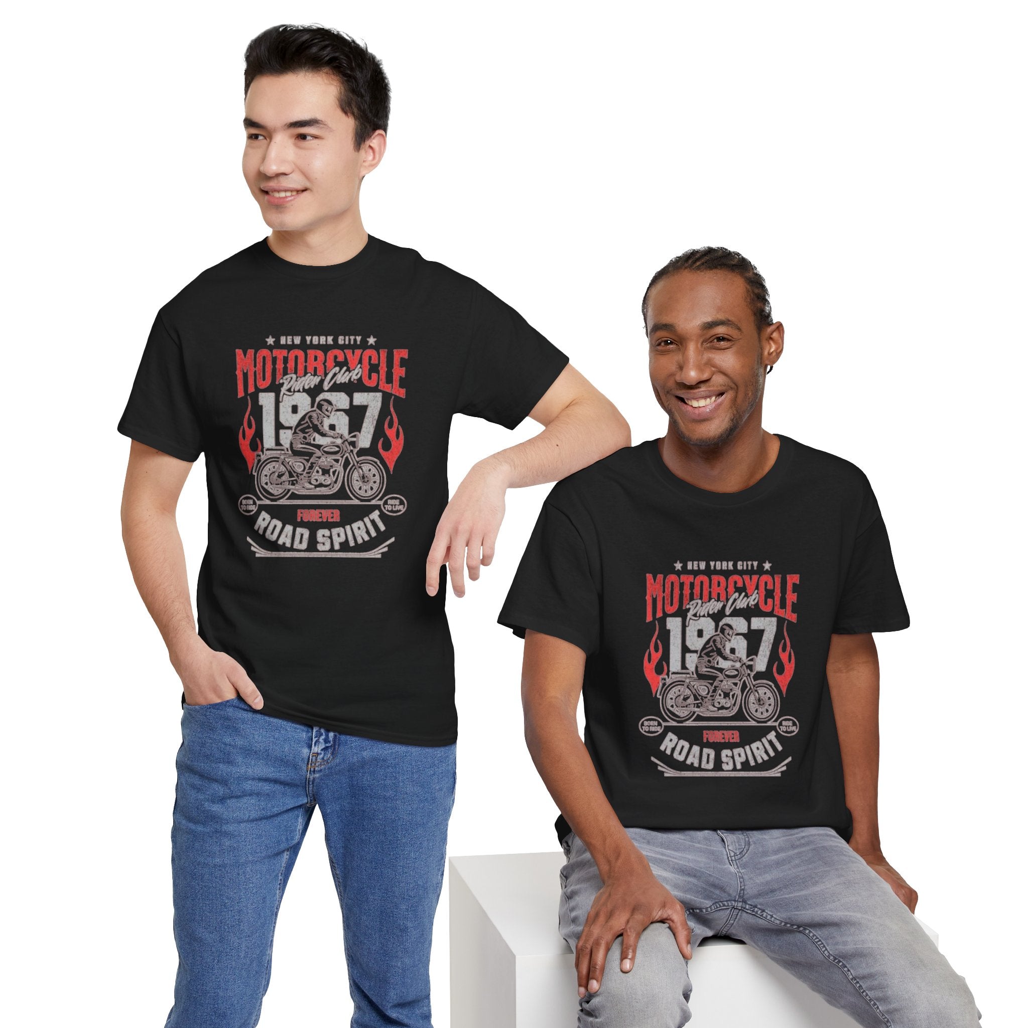 Motorcycle 1987 Road Spirit T‑Shirt