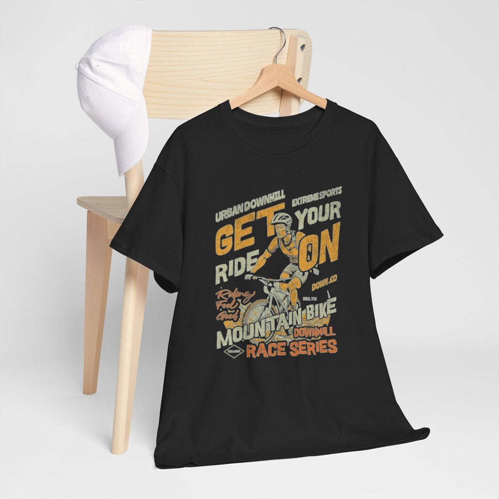 Get Your Ride On Mountain Bike Tee — Vintage MTB Race Series T‑Shirt