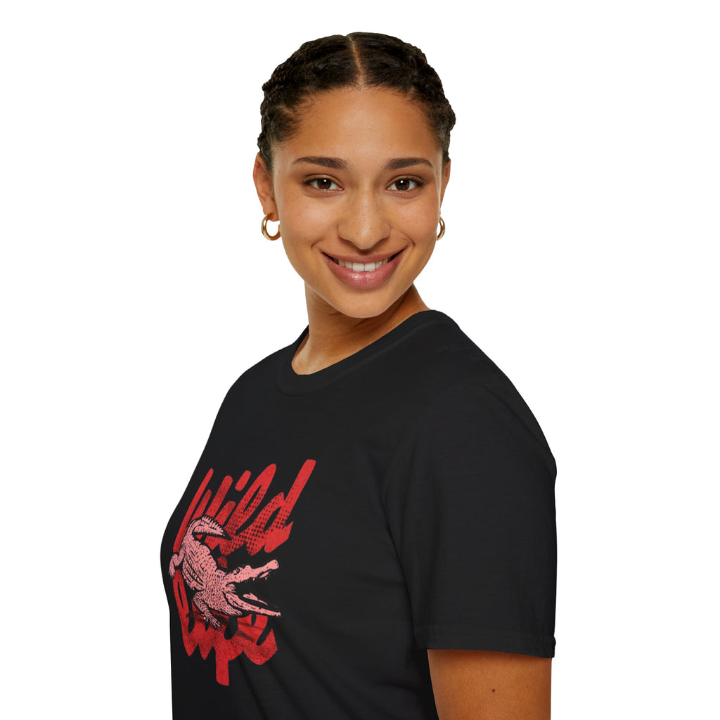 Wild Life Crocodile Graphic Unisex T-Shirt