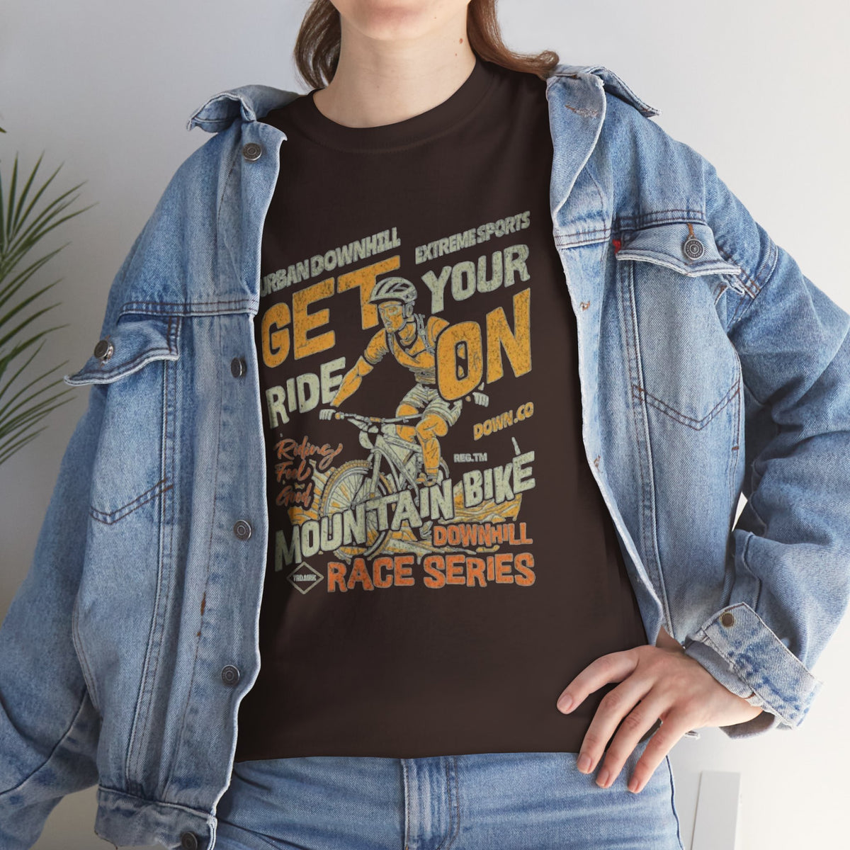 Get Your Ride On Mountain Bike Tee — Vintage MTB Race Series T‑Shirt