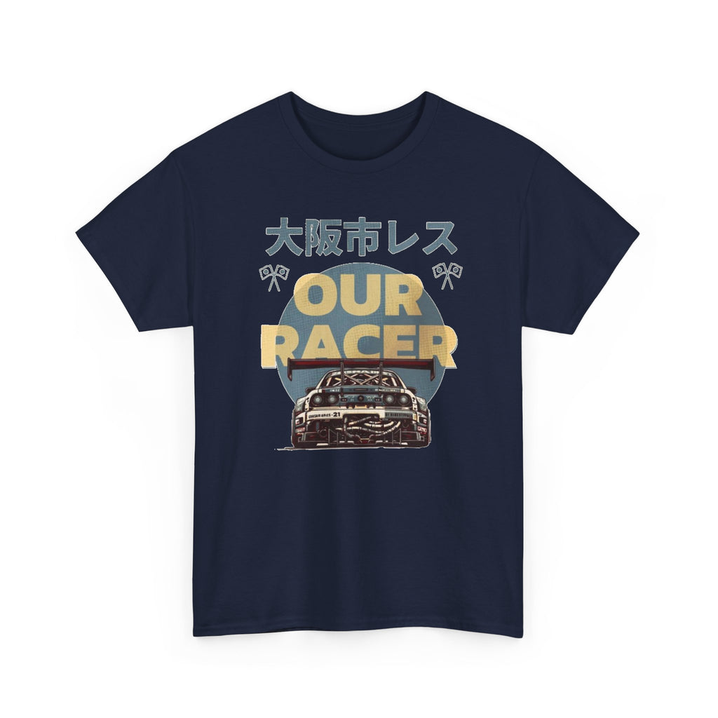 Racer Tee — Our Racer Japanese Racing Car Graphic Shirt