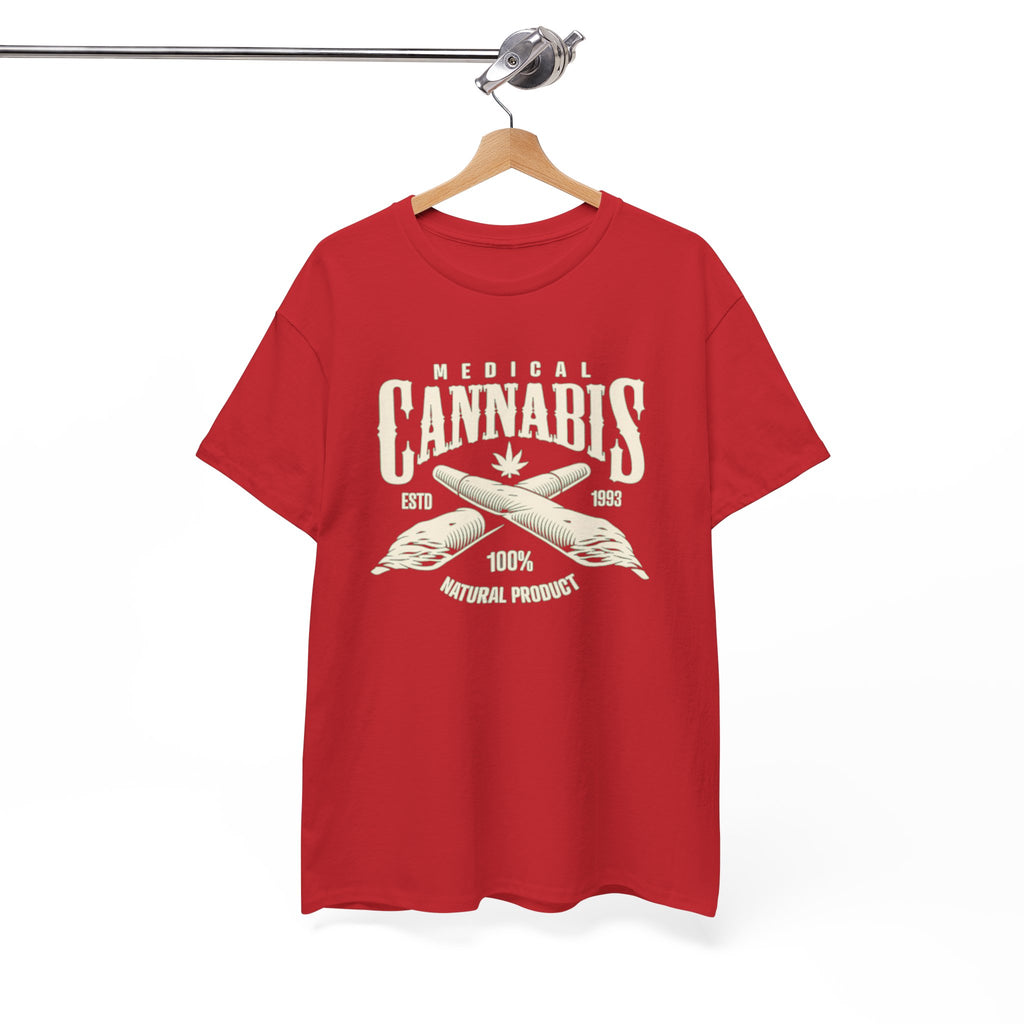 Medical Cannabis T-Shirt — 100% Natural Product Vintage Herb Tee