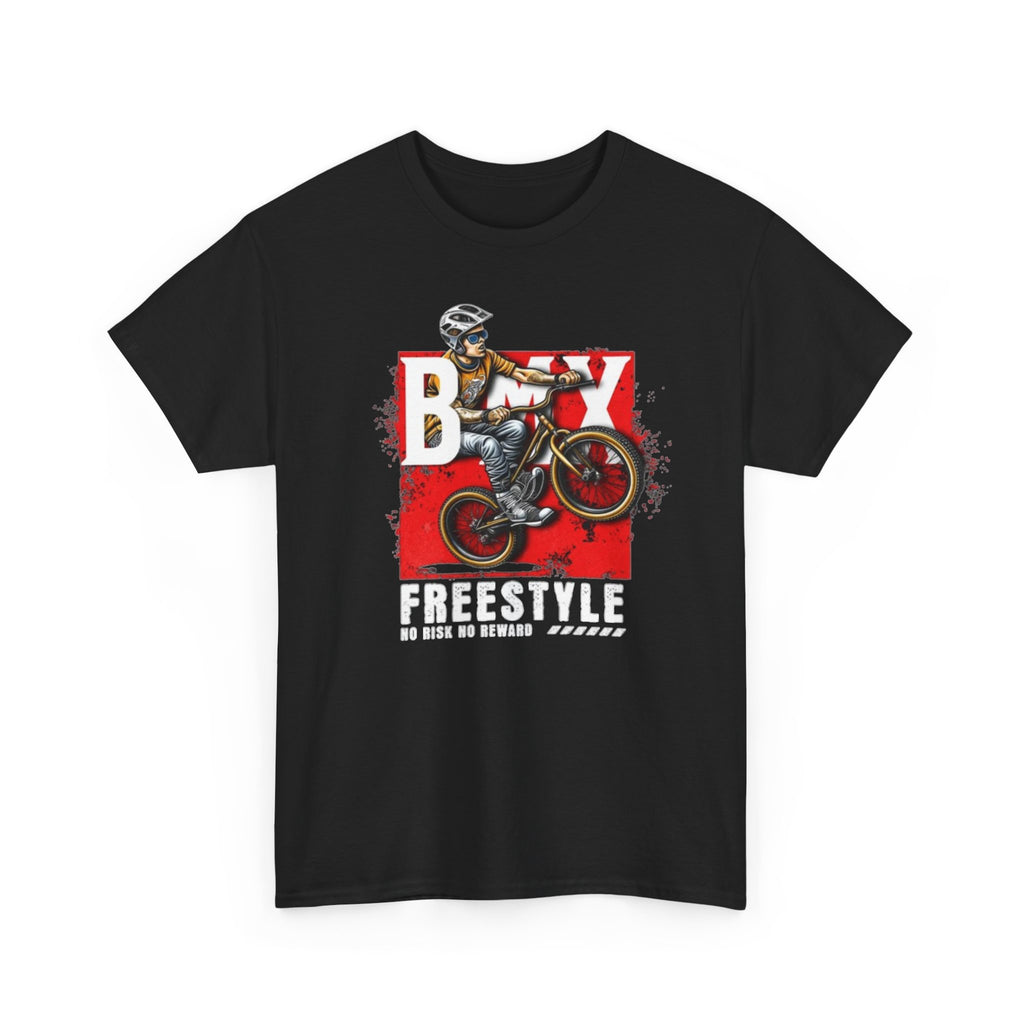 BMX Freestyle T-Shirt — Motocross Rider Graphic Tee