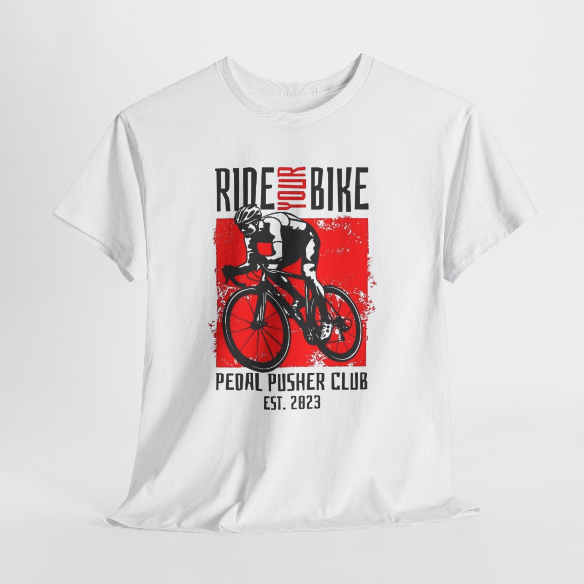 Ride Your Bike T-Shirt — Pedal Pusher Club Cycling Tee