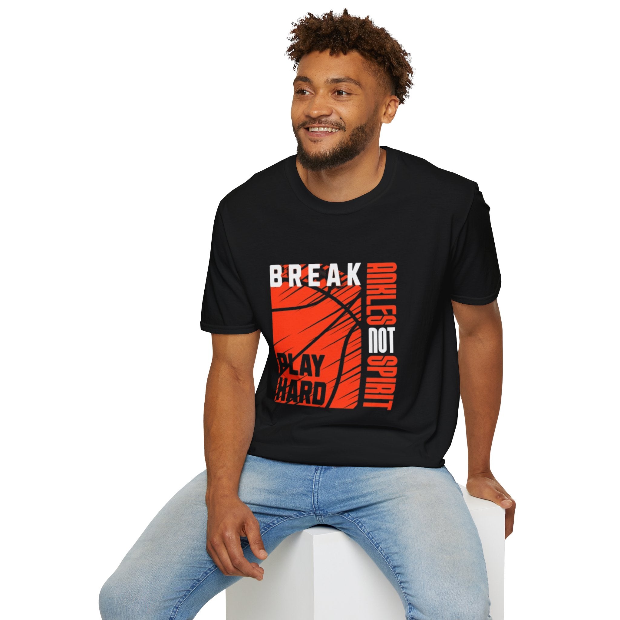 Break the Limit Baketball Unisex T-Shirt - Sports Motivational Tee