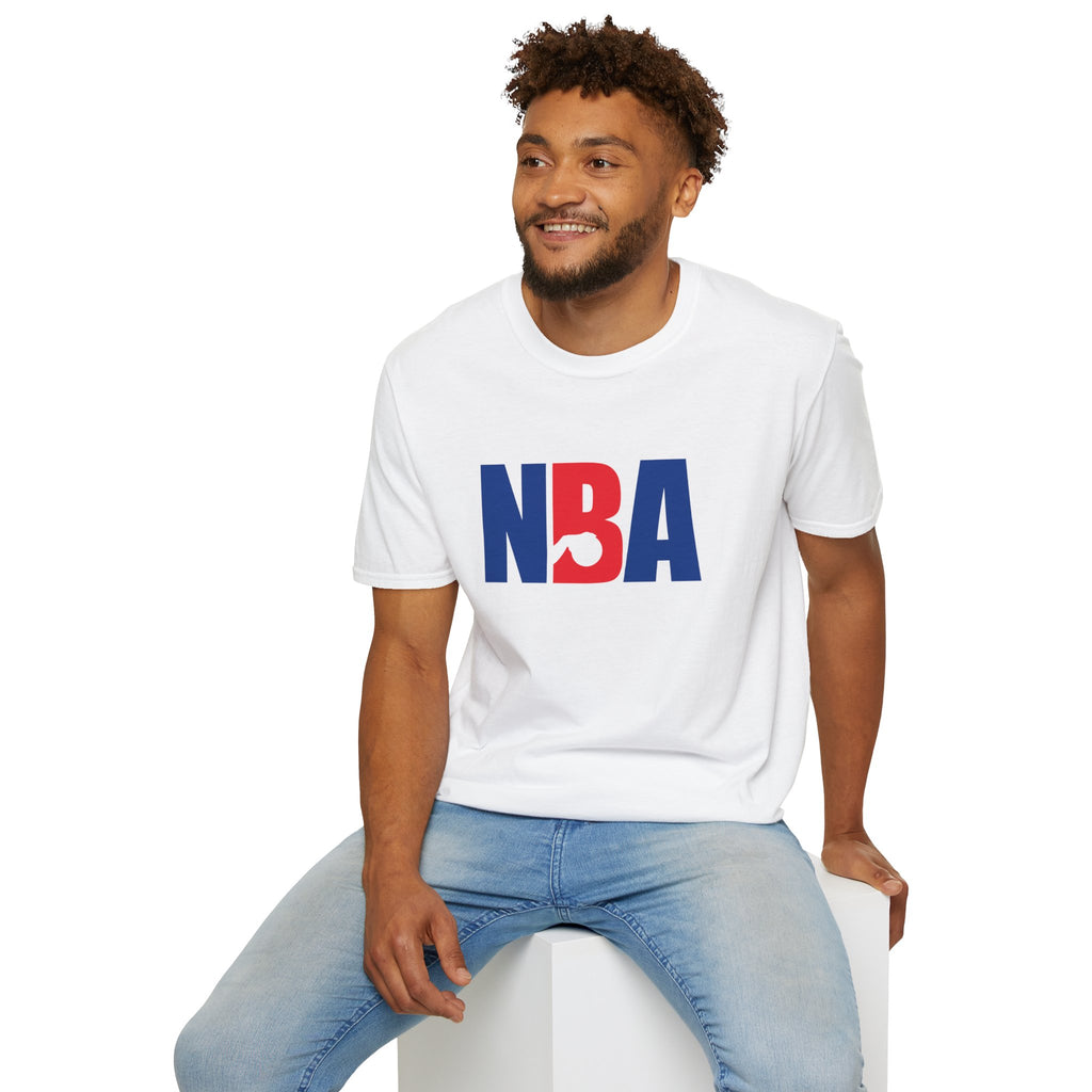 NBA Baskteball Logo Unisex Softstyle T-Shirt, Sports Tee