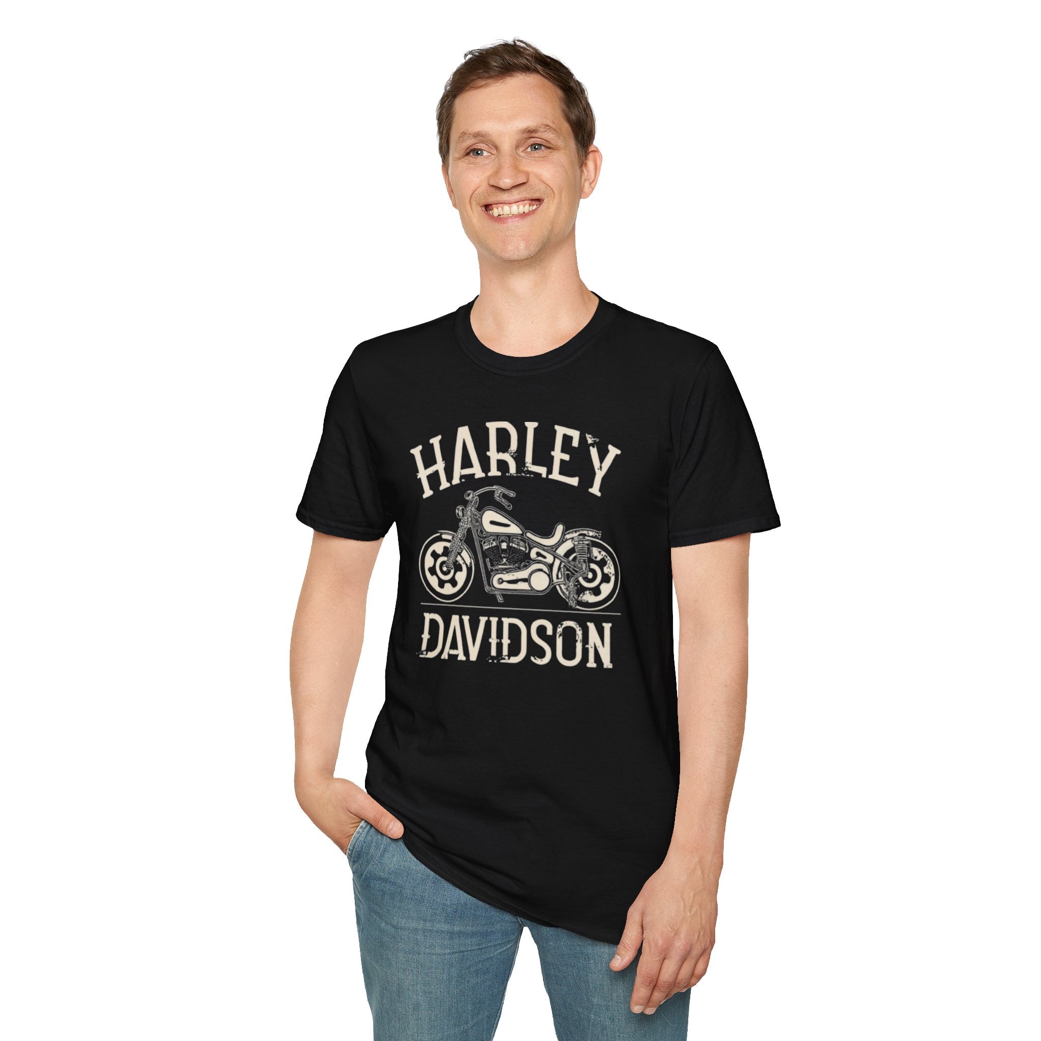 Harley Davidson Vintage Motorcycle T-Shirt