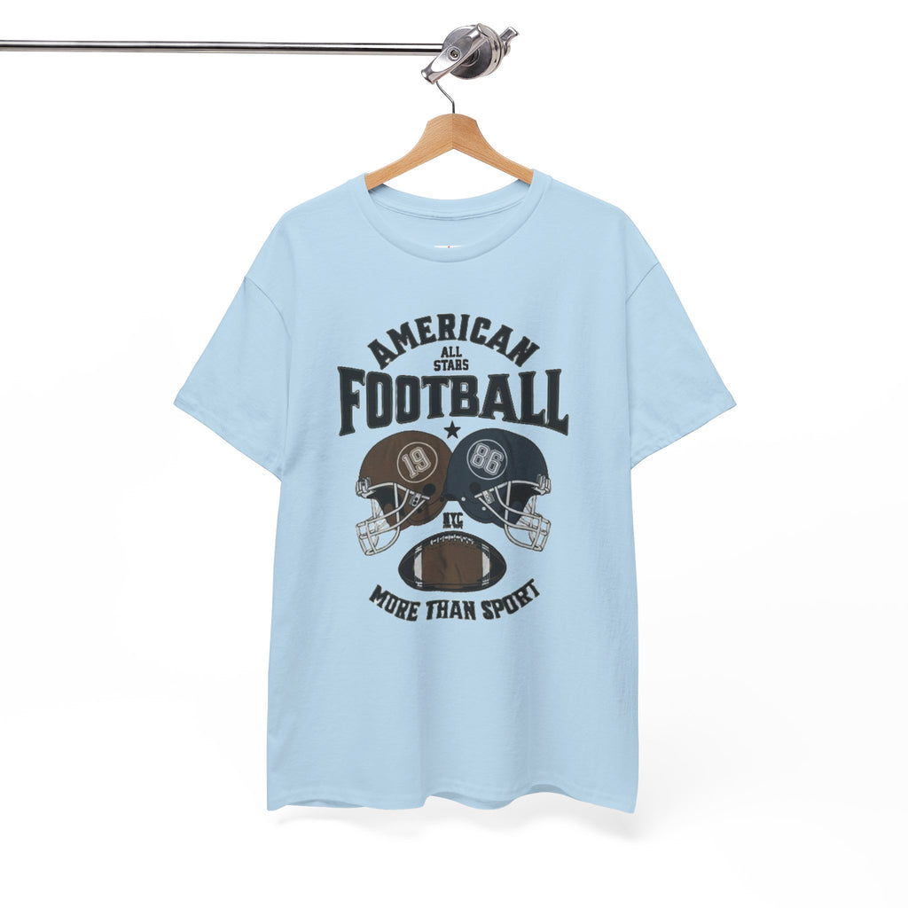 American Football Tee - "More Than Sport" Helmet Graphic T-Shirt
