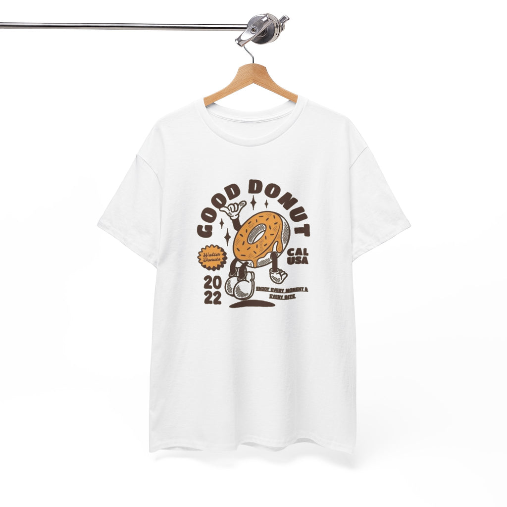 Donut Shop Tee — "Good Donut" Retro Cartoon Shirt
