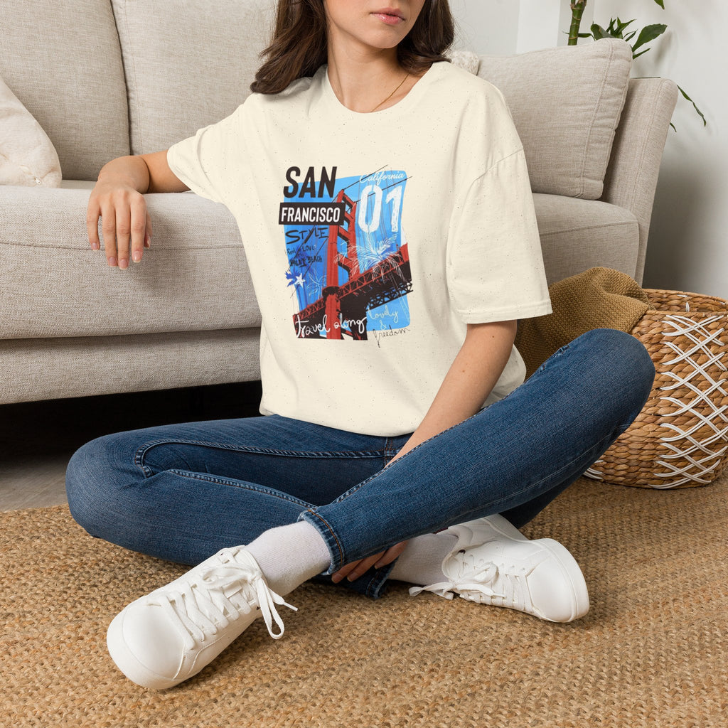 San Francisco Graphic T-Shirt — Golden Gate 01 Vintage City Tee