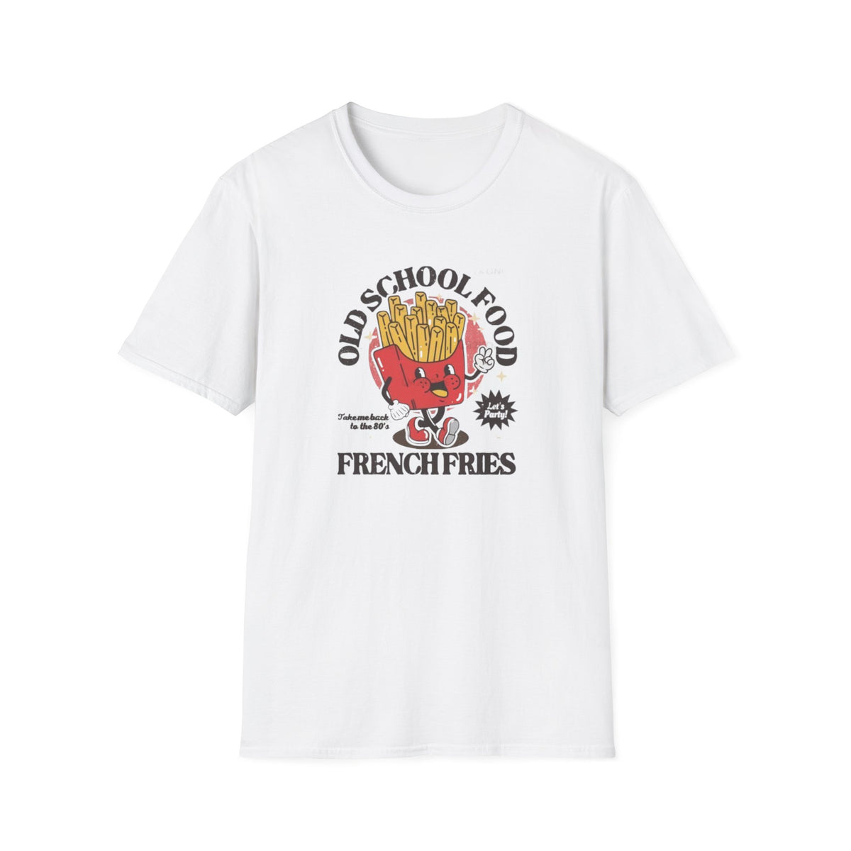 Old School Food French Fries T-Shirt