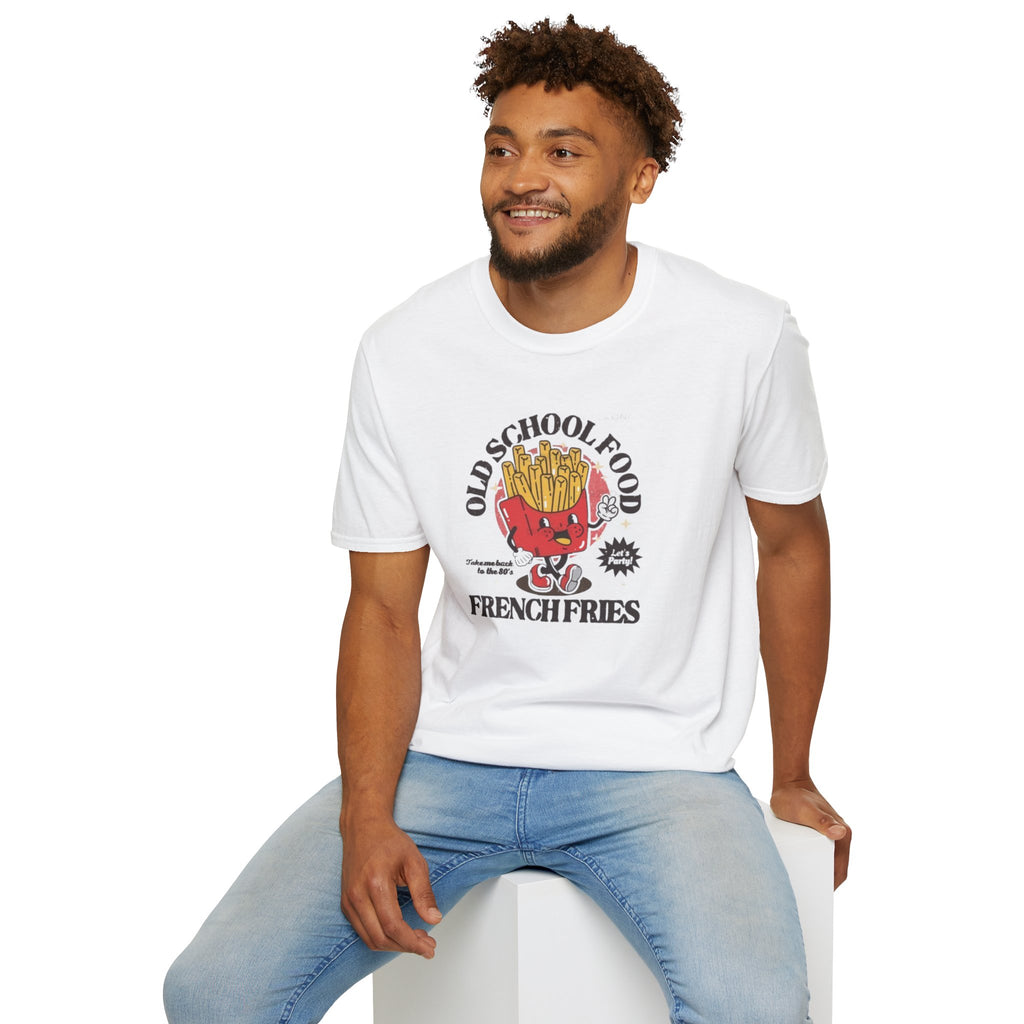 Old School Food French Fries T-Shirt