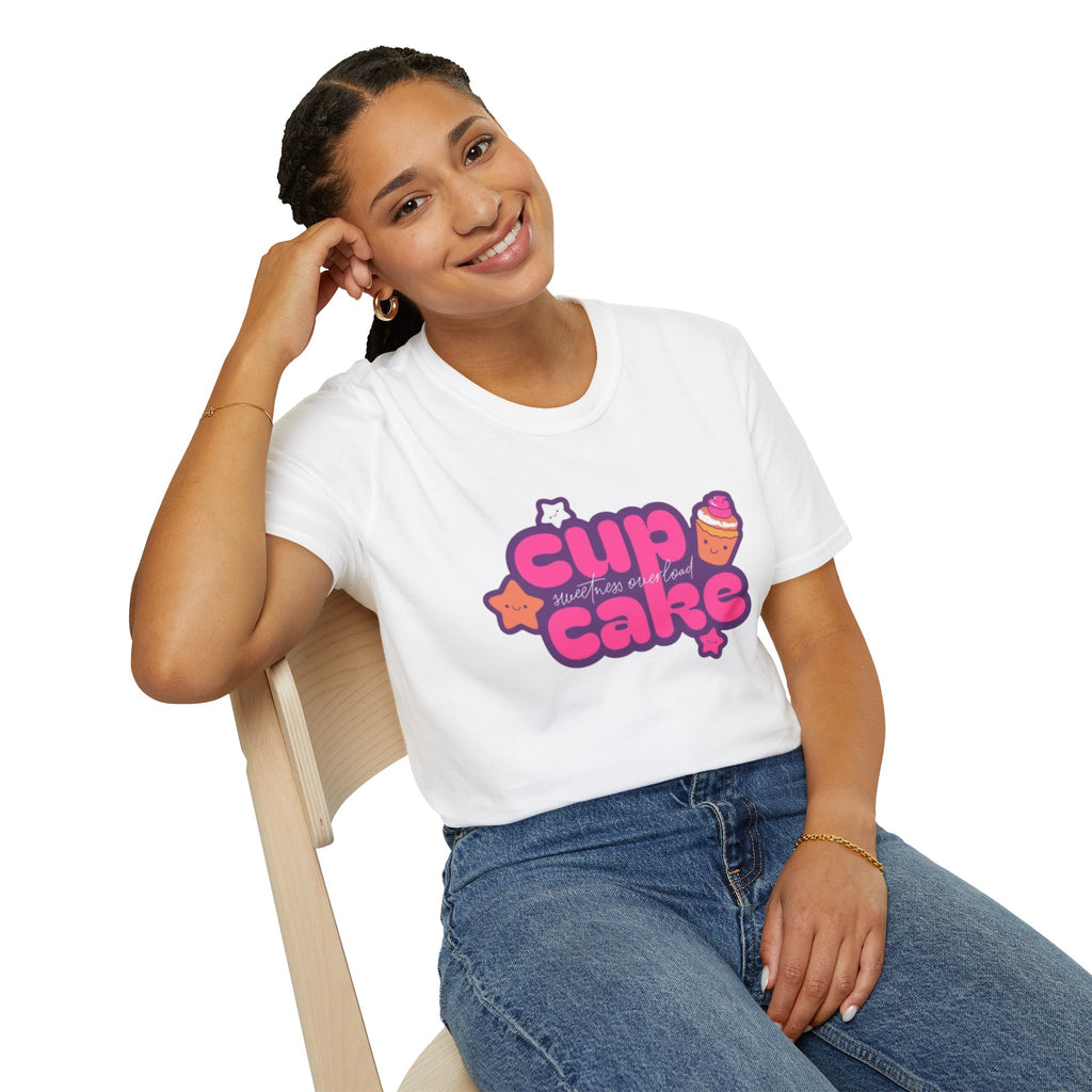 Cupcake Graphic T‑Shirt — Cute Sweetness Overload Design