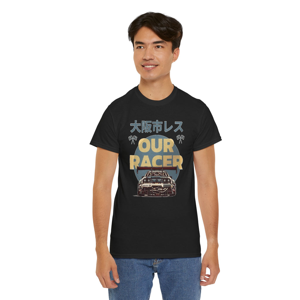 Racer Tee — Our Racer Japanese Racing Car Graphic Shirt