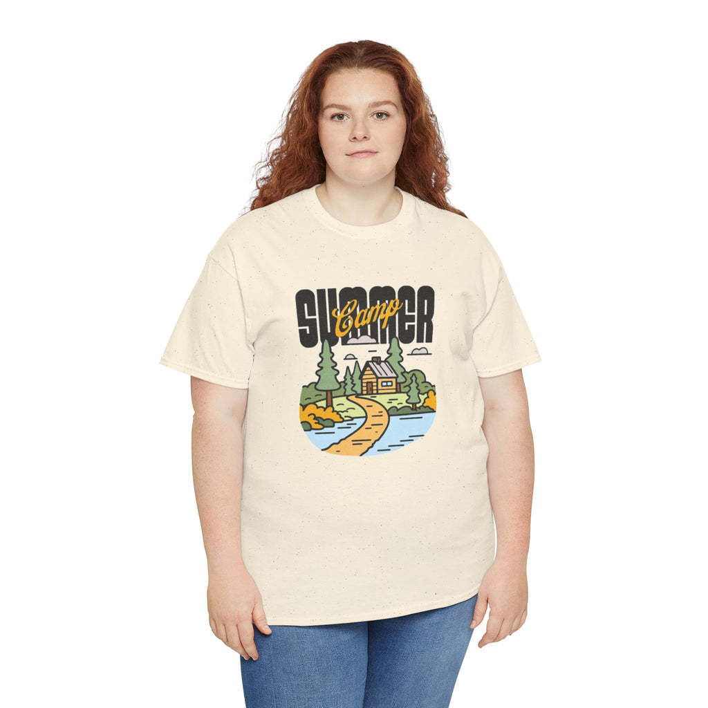 Summer Camp Tee — Retro Lakeside Cottage Graphic T-Shirt