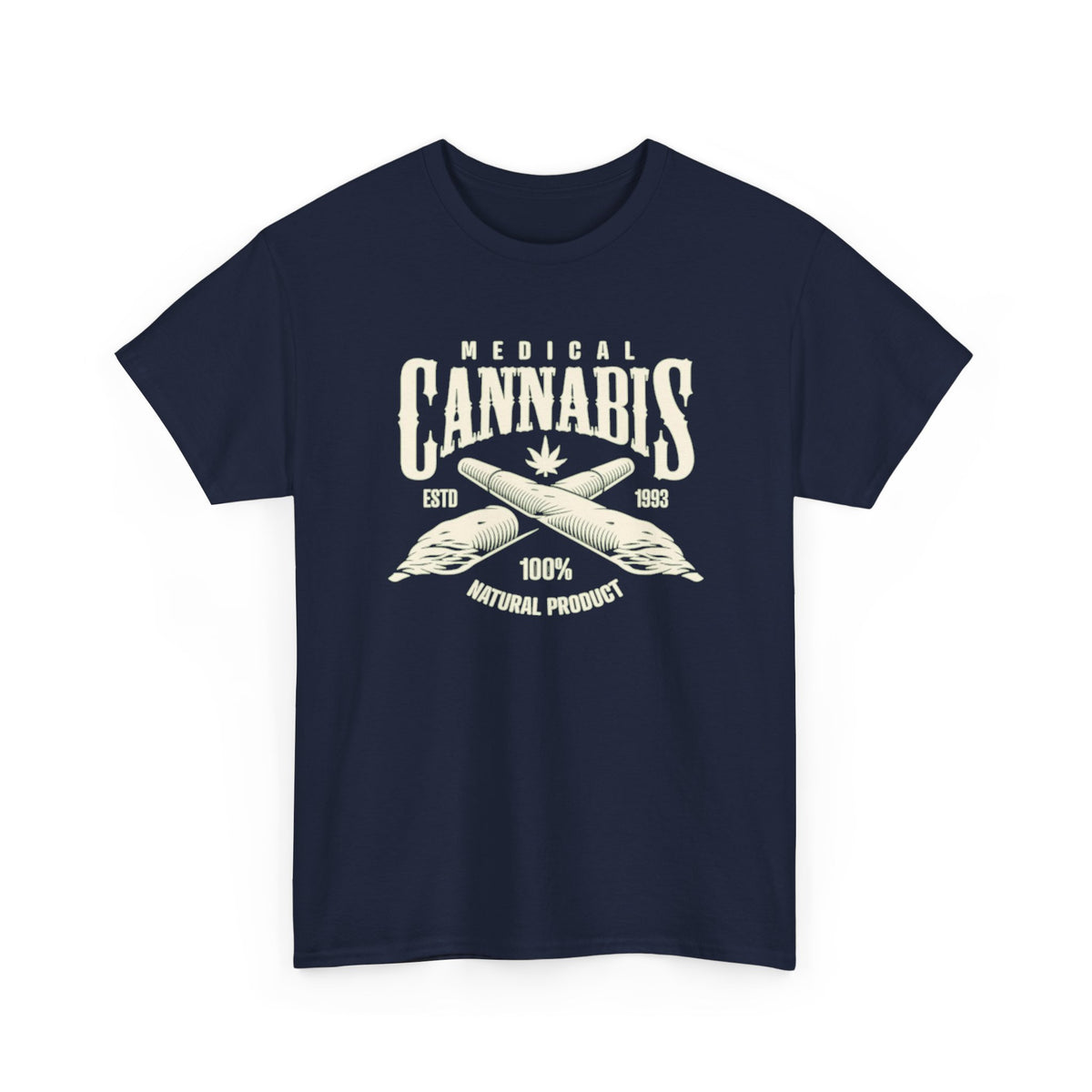 Medical Cannabis T-Shirt — 100% Natural Product Vintage Herb Tee