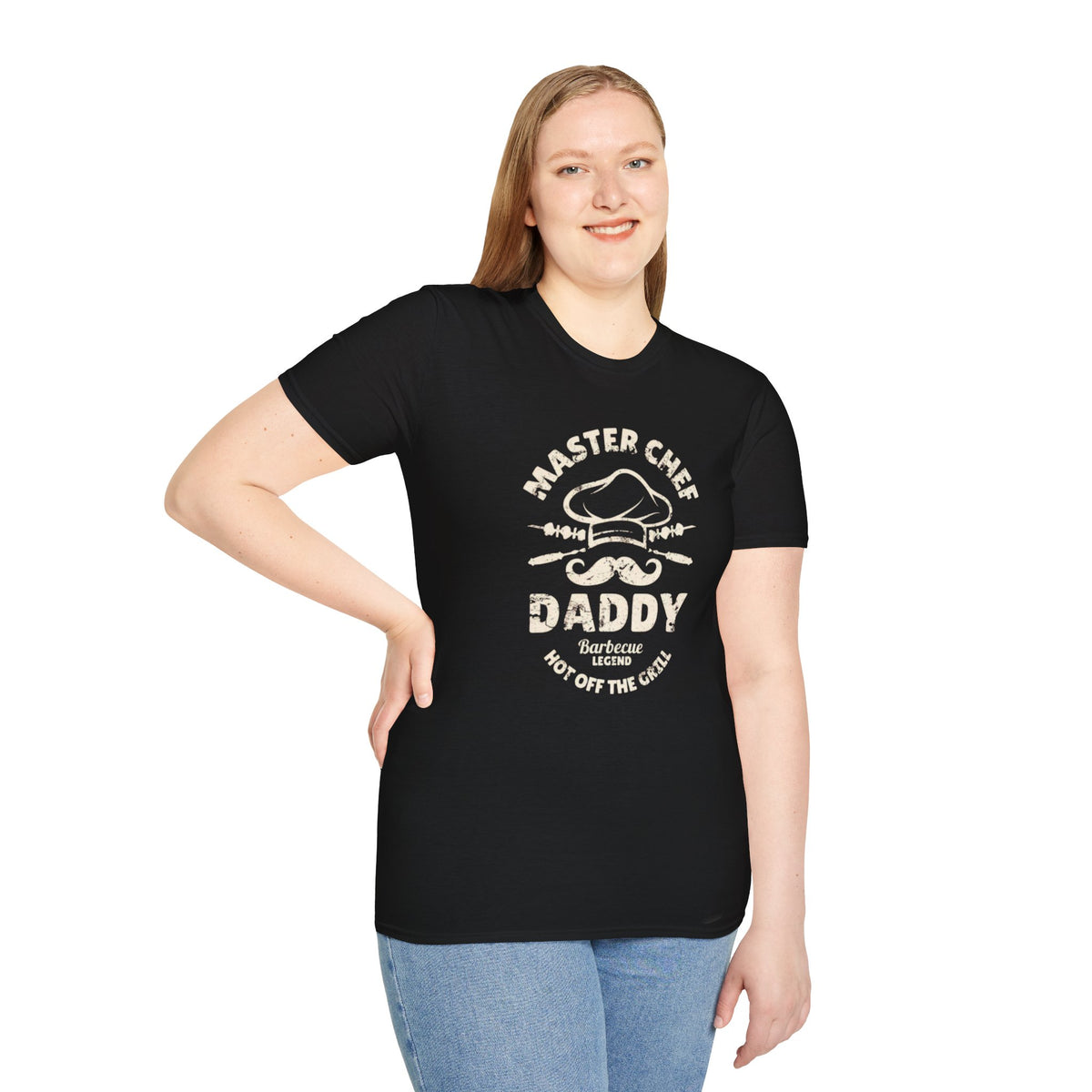 Master Chef Daddy T-Shirt — Vintage Grill & BBQ Cooking Shirt