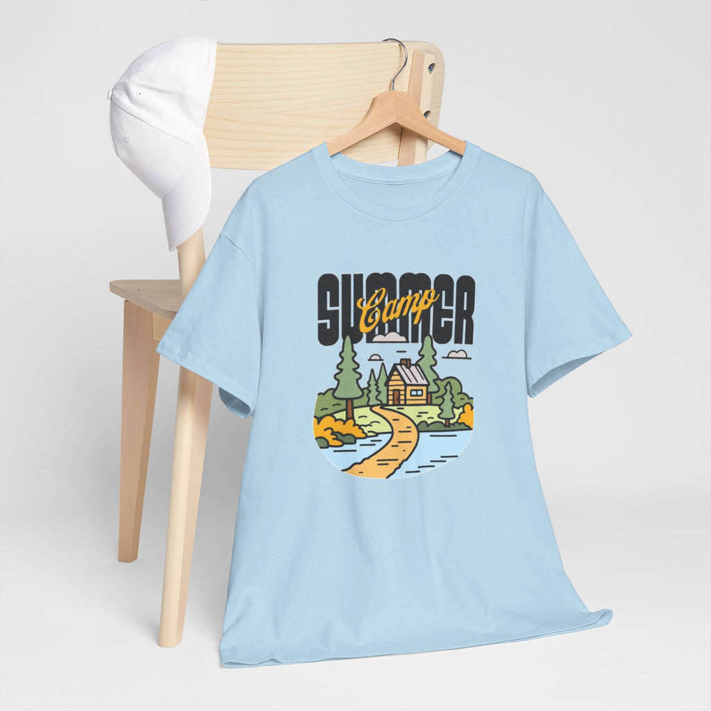 Summer Camp Tee — Retro Lakeside Cottage Graphic T-Shirt
