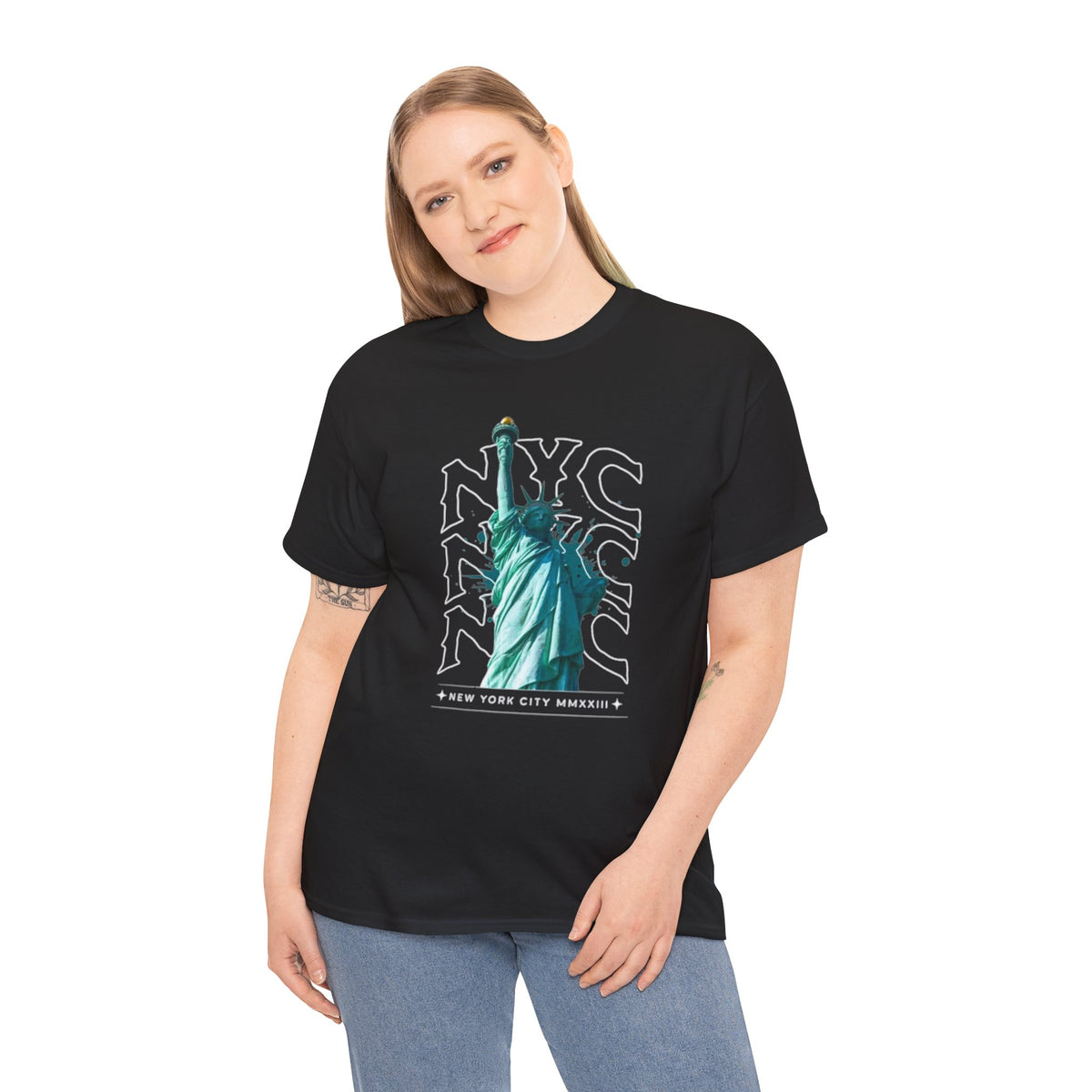 NYC Statue of Liberty Graphic Tee — New York City Memorabilia