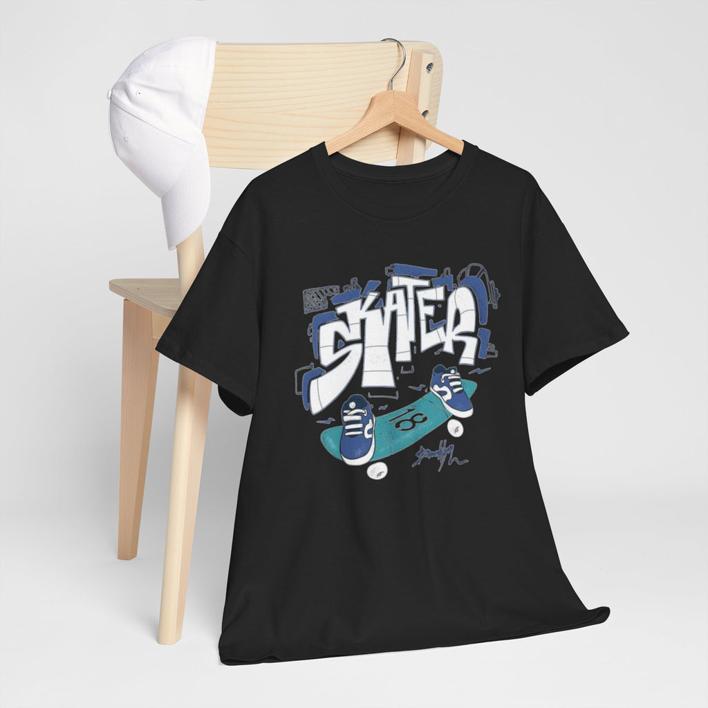 Skater Graffiti Skateboard Unisex Tee