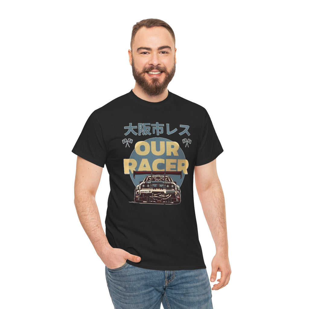 Racer Tee — Our Racer Japanese Racing Car Graphic Shirt