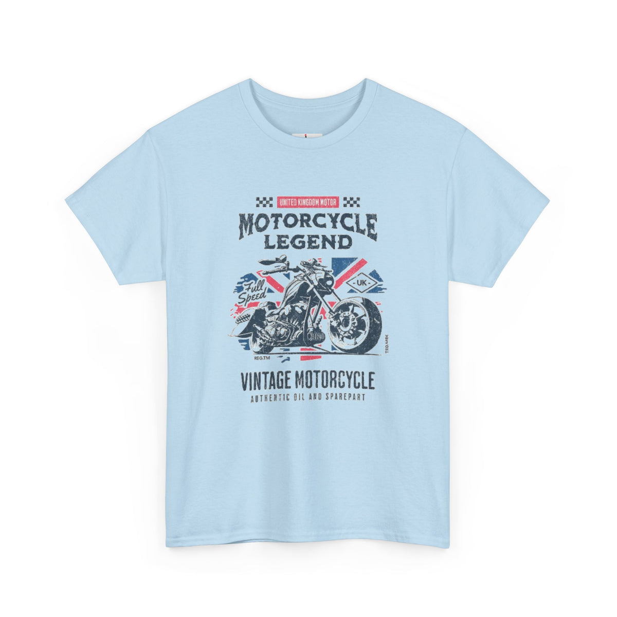 Motorcycle Legend Tee - Vintage Motorcycle Graphic T-Shirt