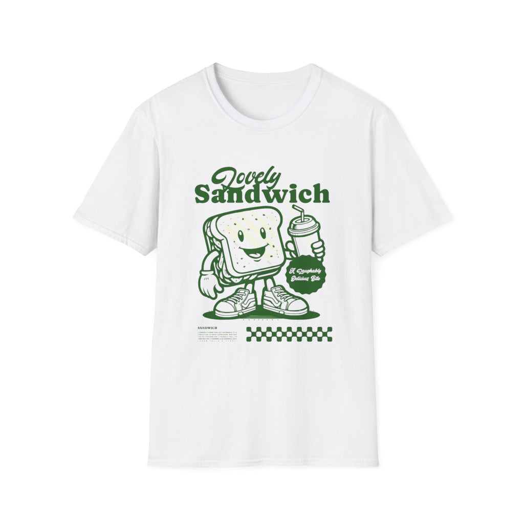 Lovely Sandwich Retro Graphic T-Shirt