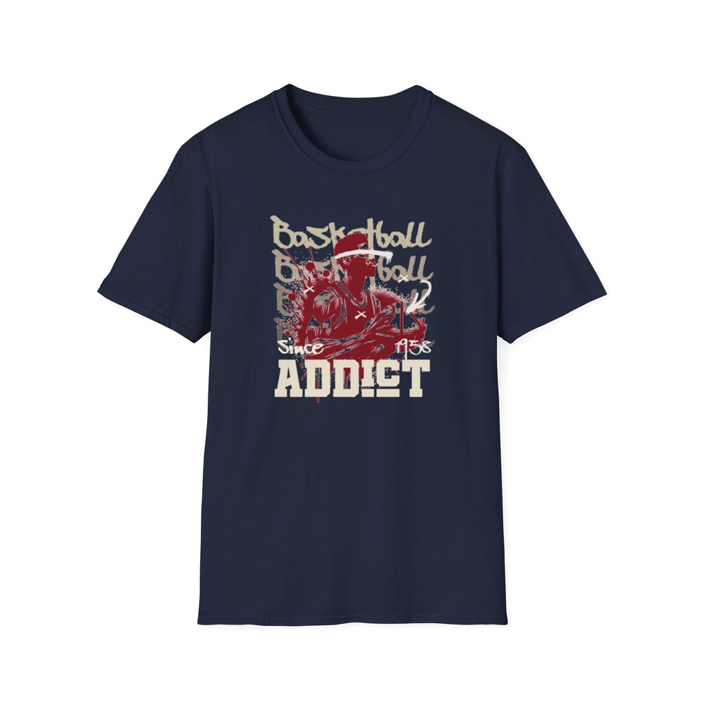 Basketball Player Graphic T-Shirt — Retro Streetball Tee