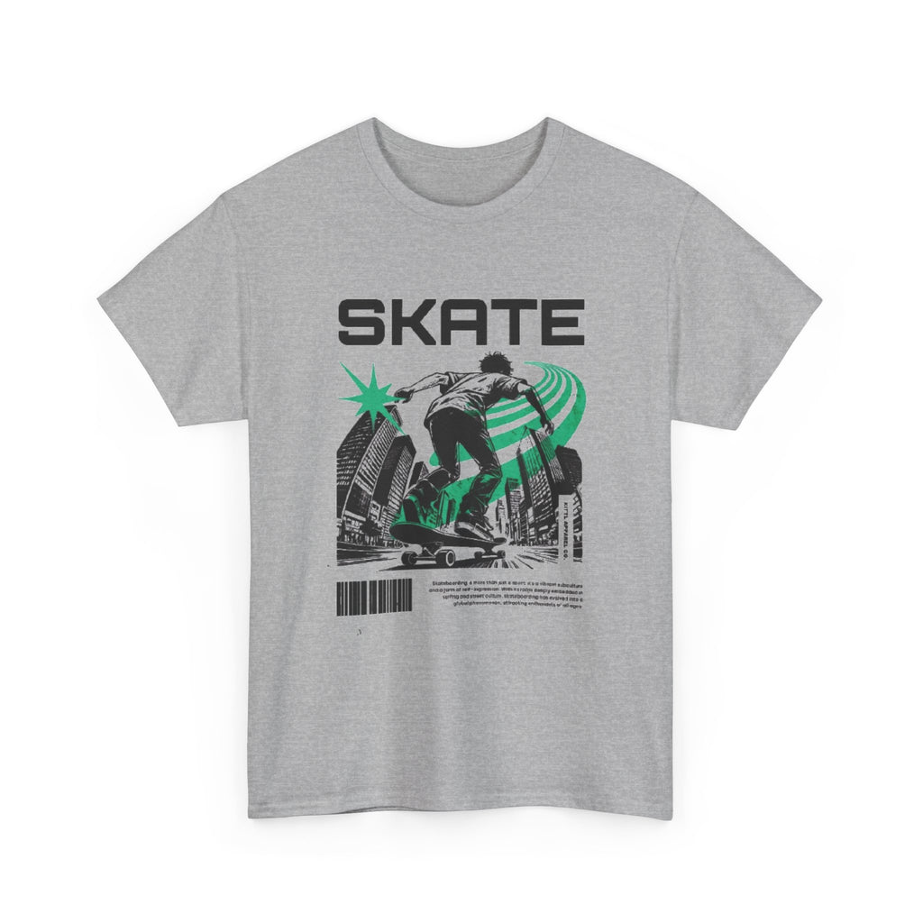 Skate Graphic T-Shirt — Retro Urban Skateboarding Tee