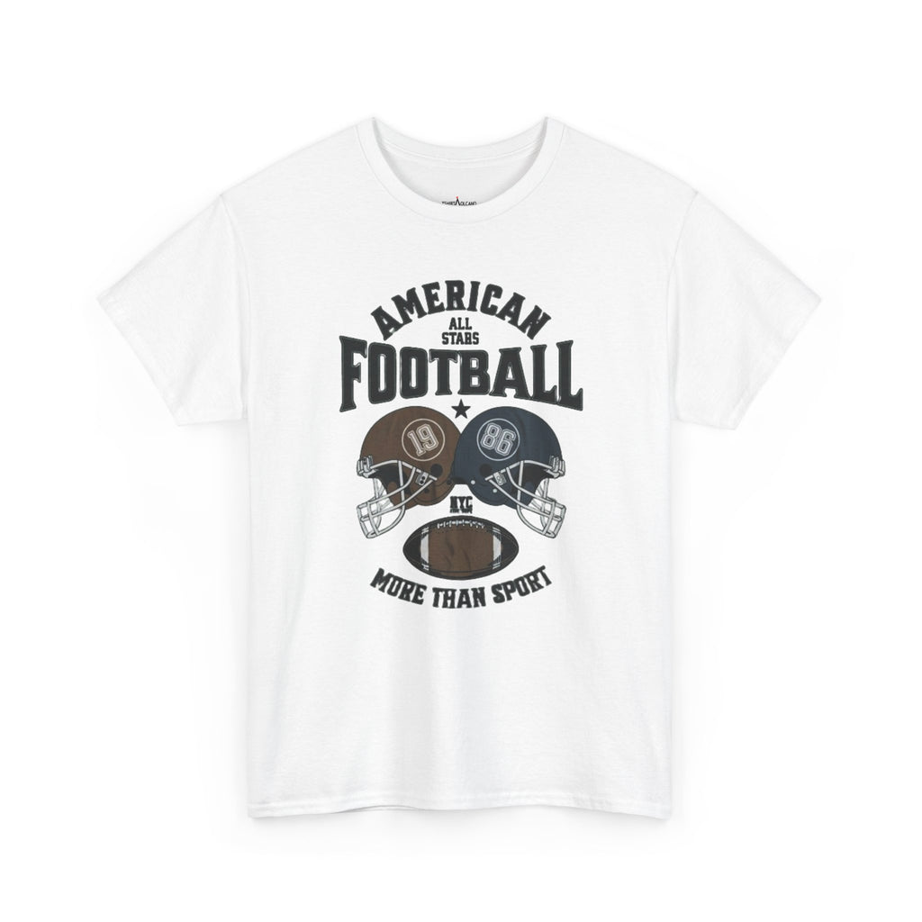 American Football Tee - "More Than Sport" Helmet Graphic T-Shirt