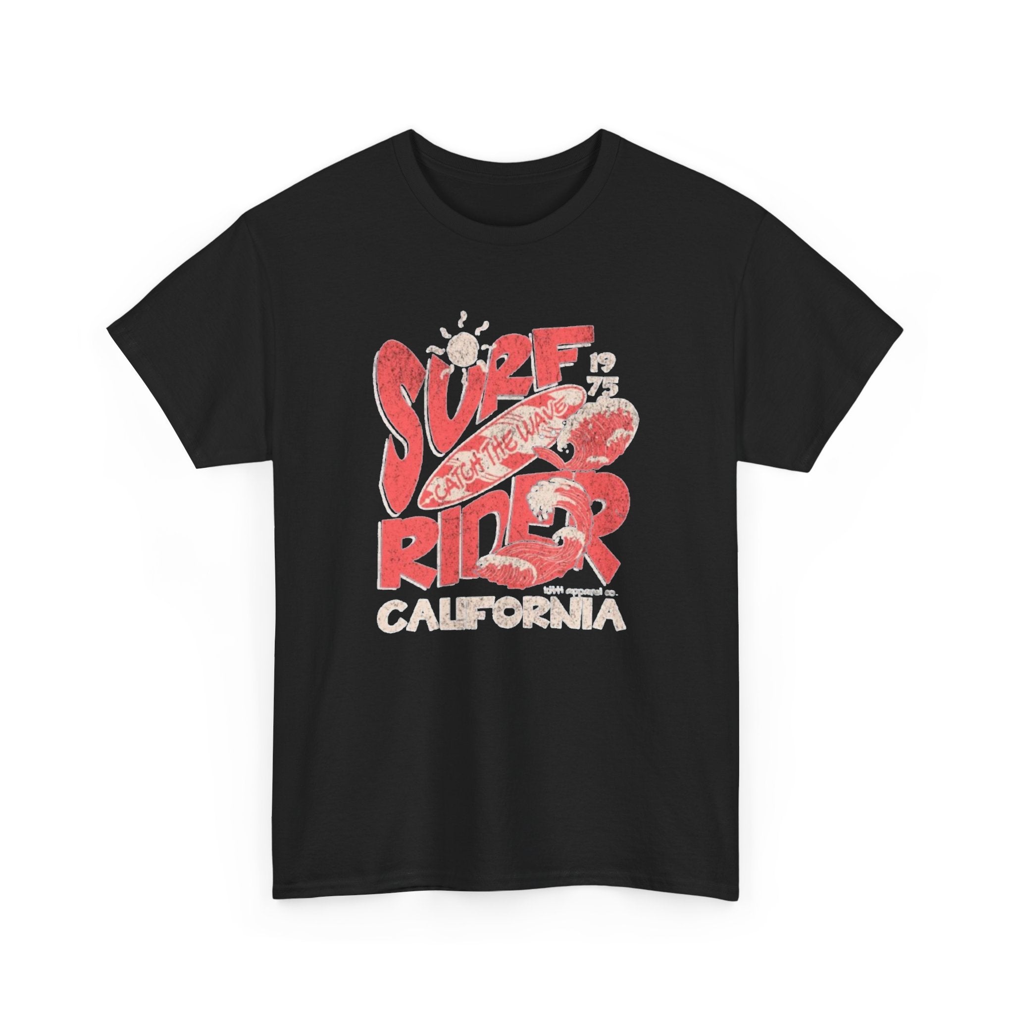 Surf Rider California T-Shirt – Retro Vintage Surf Tee