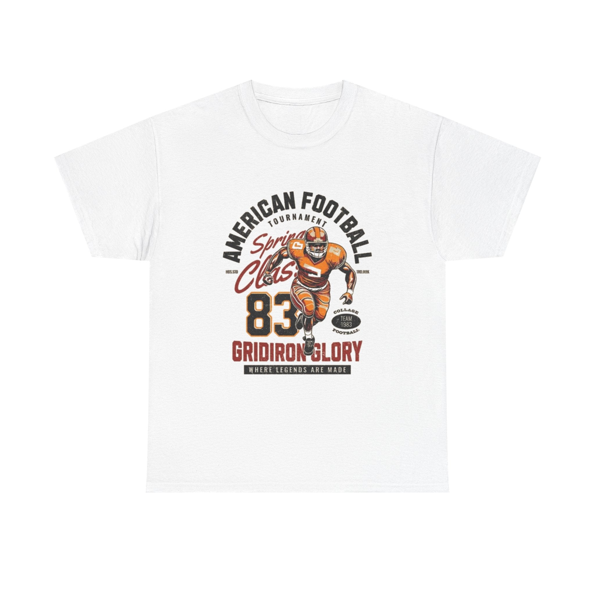Gridiron Glory Football T‑Shirt — American Football Spirit Club 83