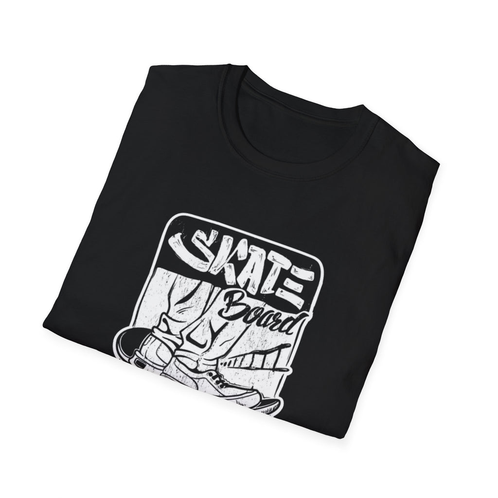 Skateboard Graphic T‑Shirt — NYC Skate Crew Vintage Logo