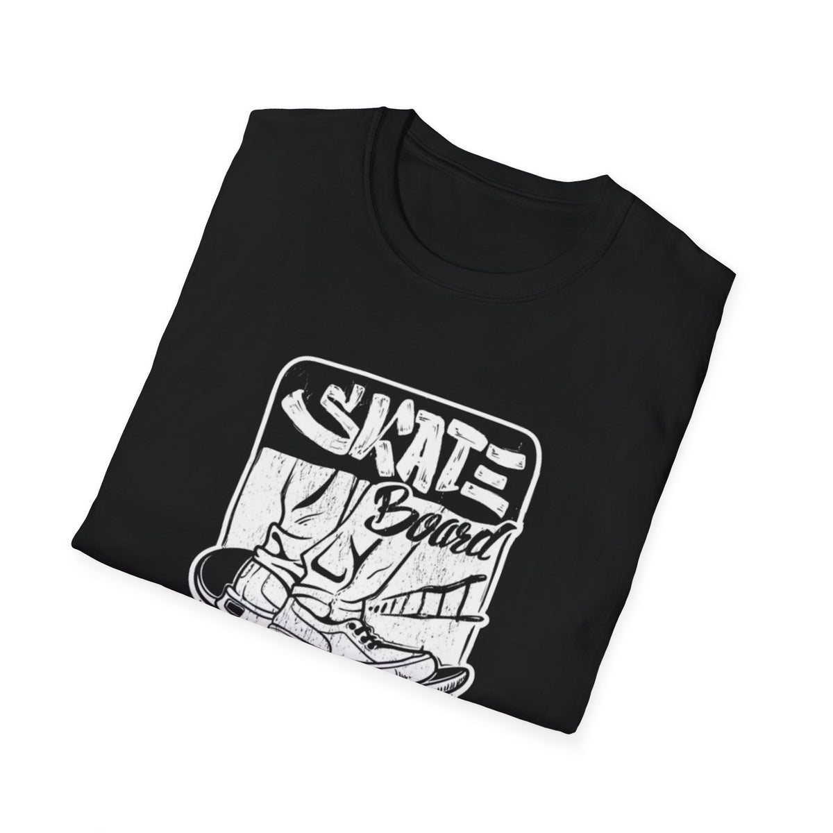 Skateboard Graphic T‑Shirt — NYC Skate Crew Vintage Logo