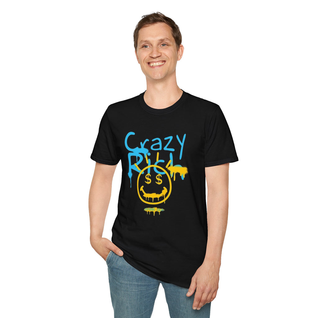 Crazy Rich Graffiti Unisex T‑Shirt