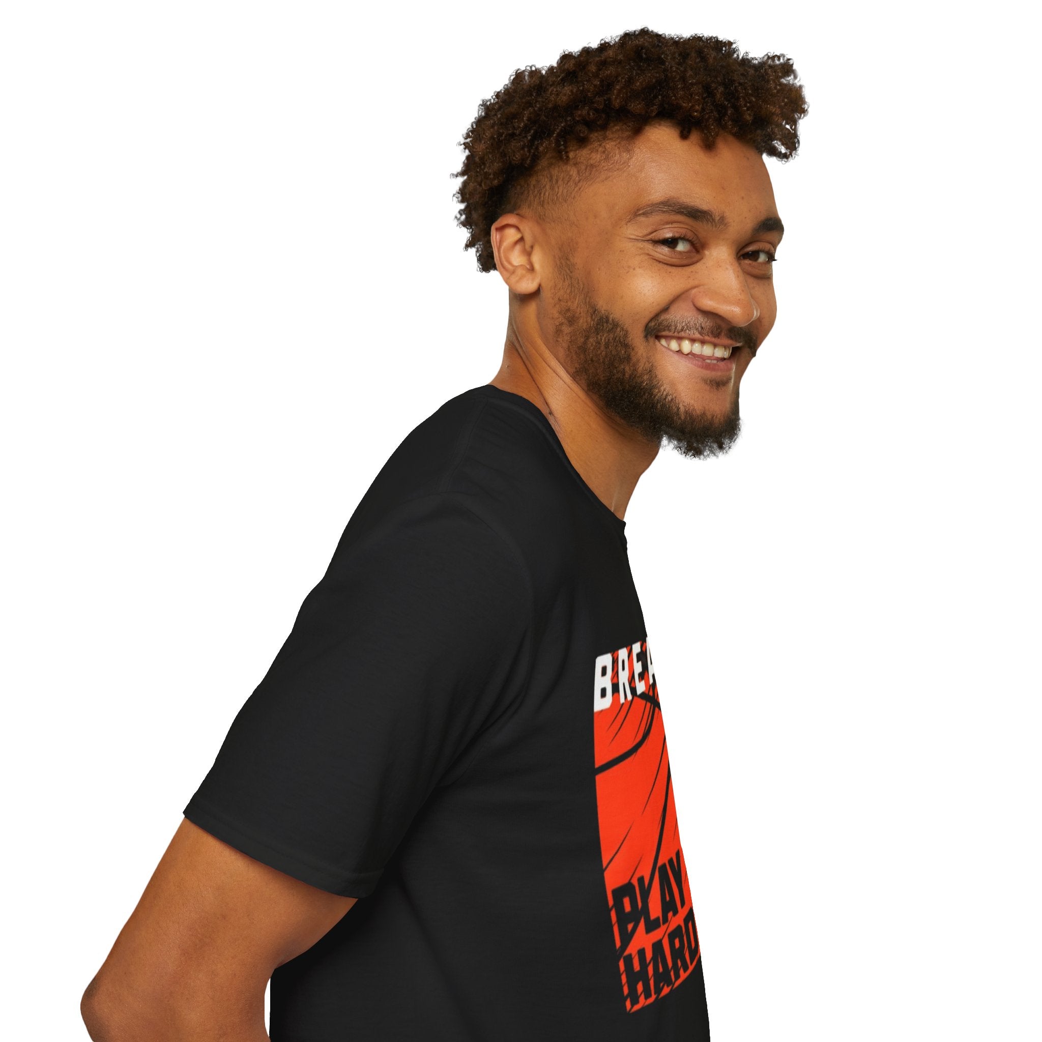 Break the Limit Baketball Unisex T-Shirt - Sports Motivational Tee