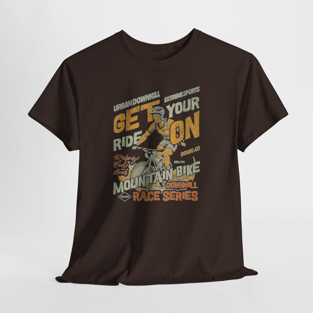 Get Your Ride On Mountain Bike Tee — Vintage MTB Race Series T‑Shirt