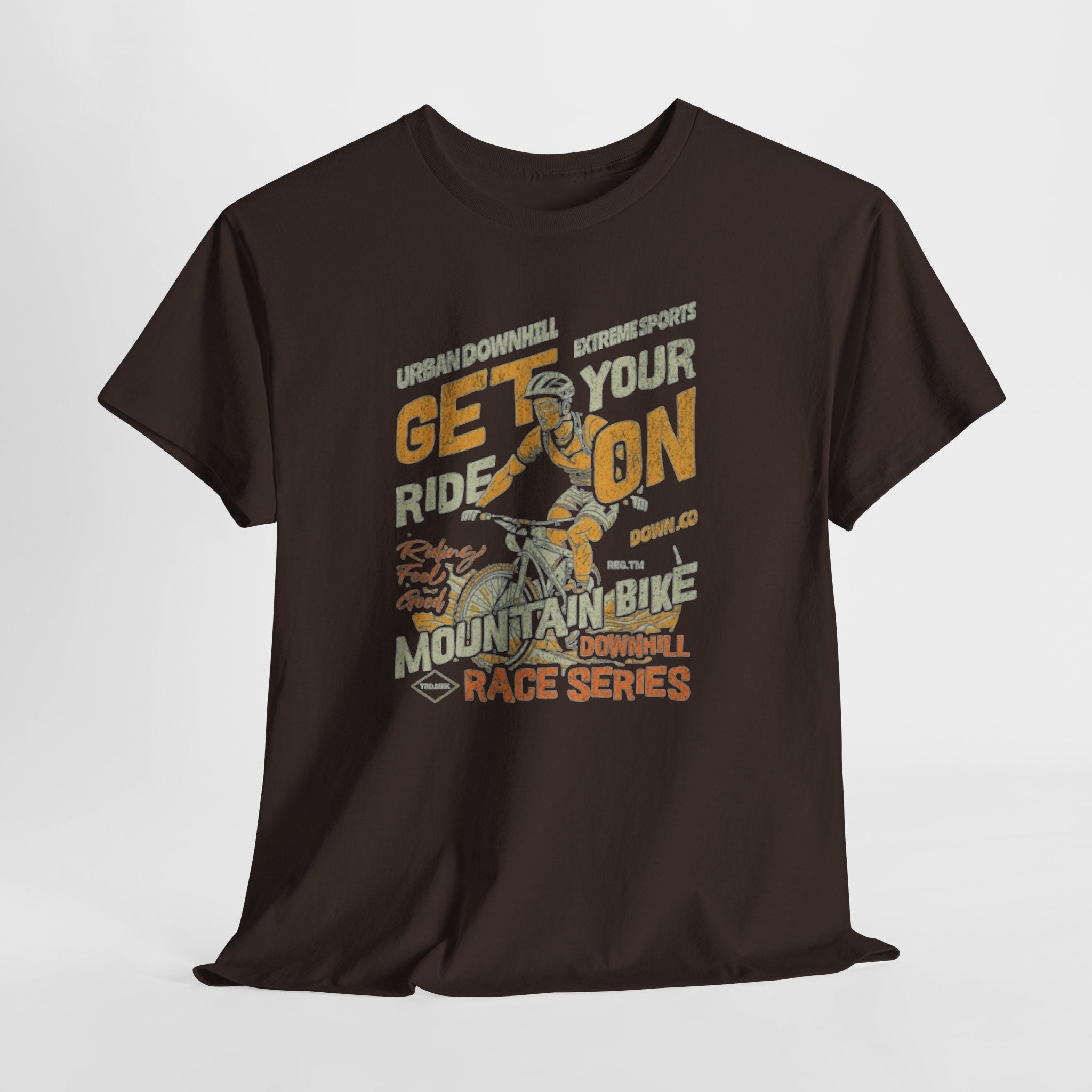 Get Your Ride On Mountain Bike Tee — Vintage MTB Race Series T‑Shirt