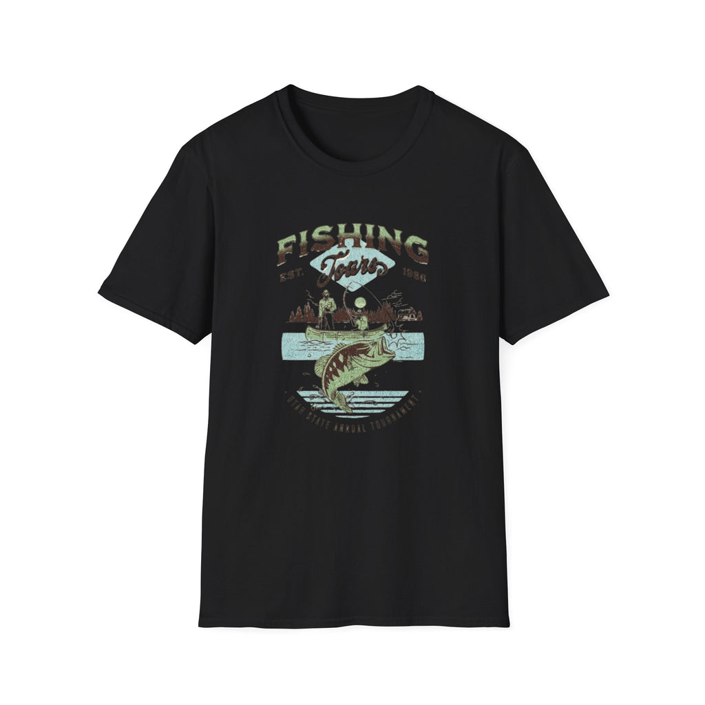 Fishing Tours T-Shirt — Vintage Lake Angler Graphic Tee