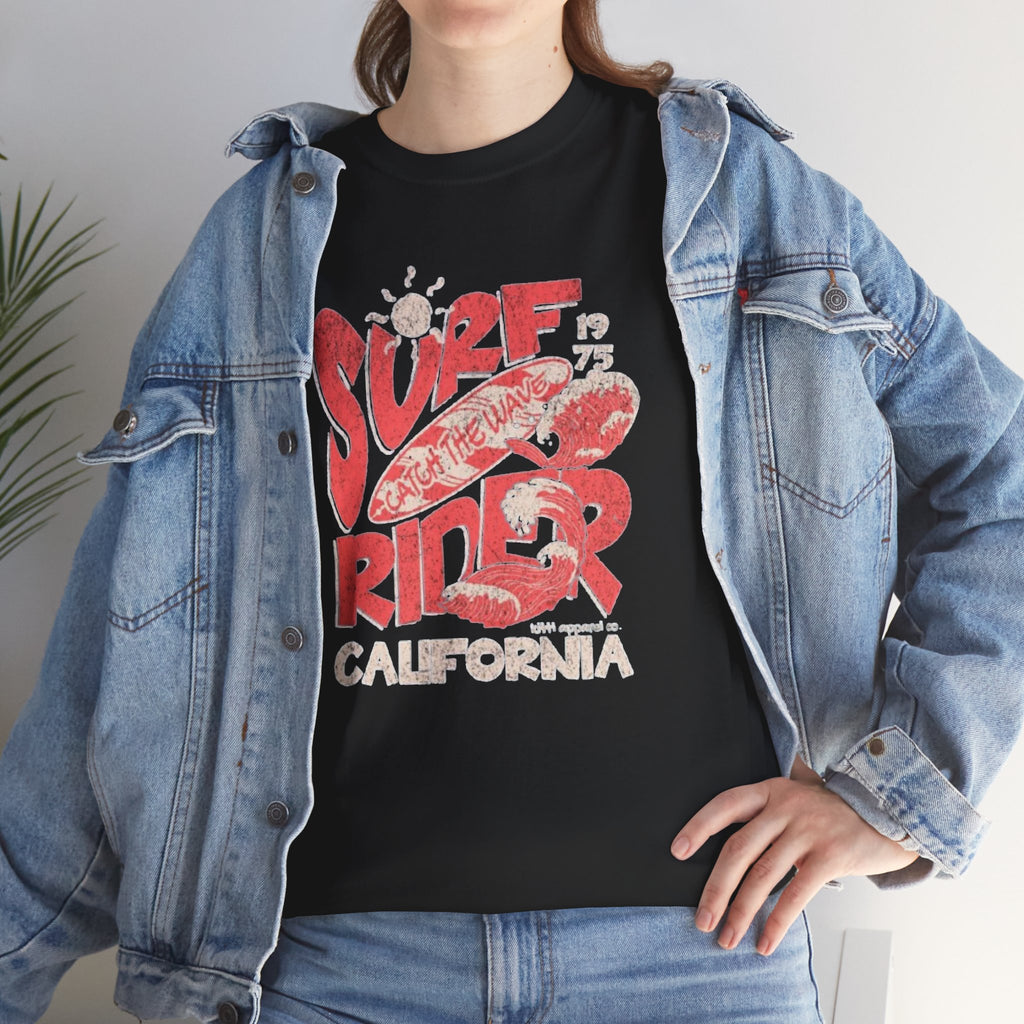 Surf Rider California T-Shirt – Retro Vintage Surf Tee