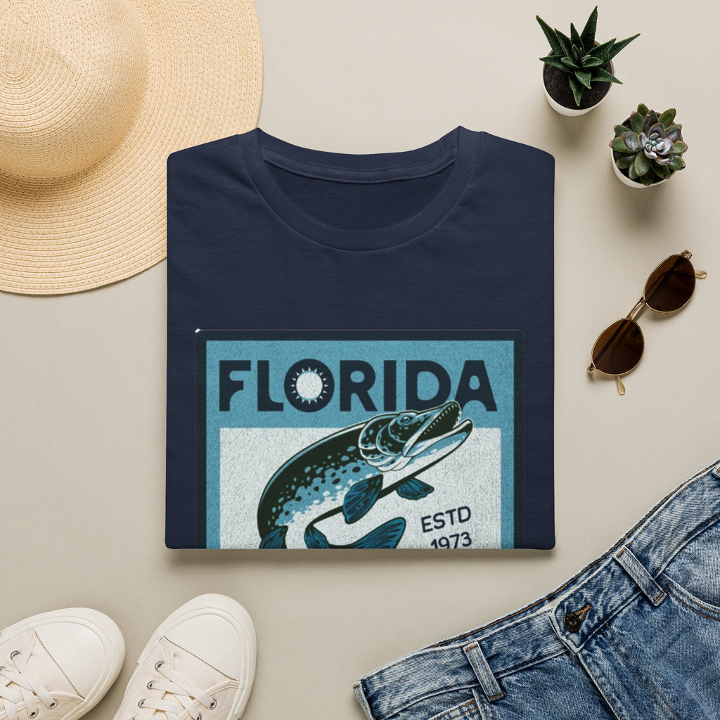 Florida Fishing T-Shirt — Vintage Tarpon Graphic Tee