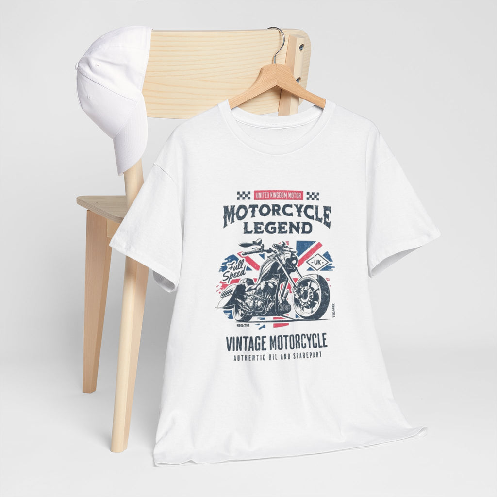 Motorcycle Legend Tee - Vintage Motorcycle Graphic T-Shirt