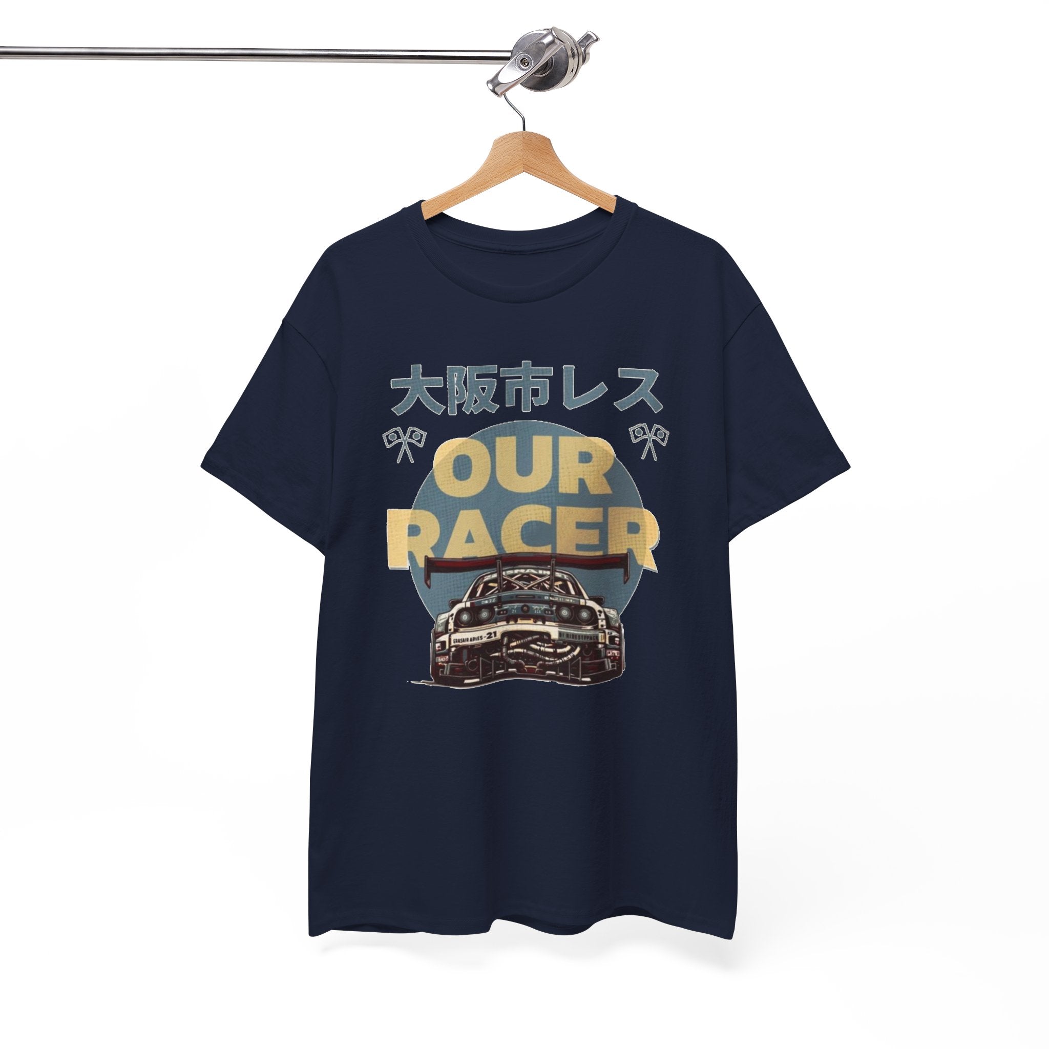 Racer Tee — Our Racer Japanese Racing Car Graphic Shirt