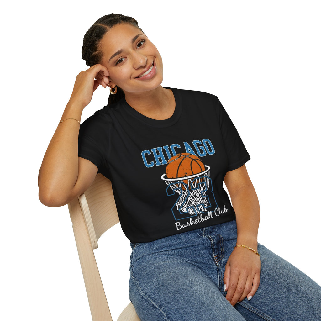 Chicago Basketball Club Tee — Vintage Hoop Graphic T-Shirt