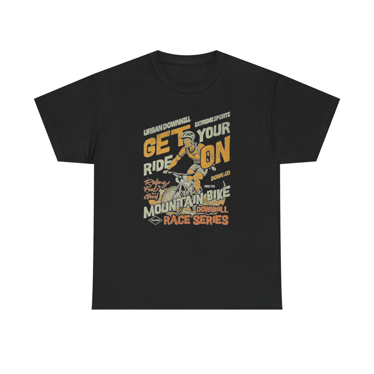 Get Your Ride On Mountain Bike Tee — Vintage MTB Race Series T‑Shirt