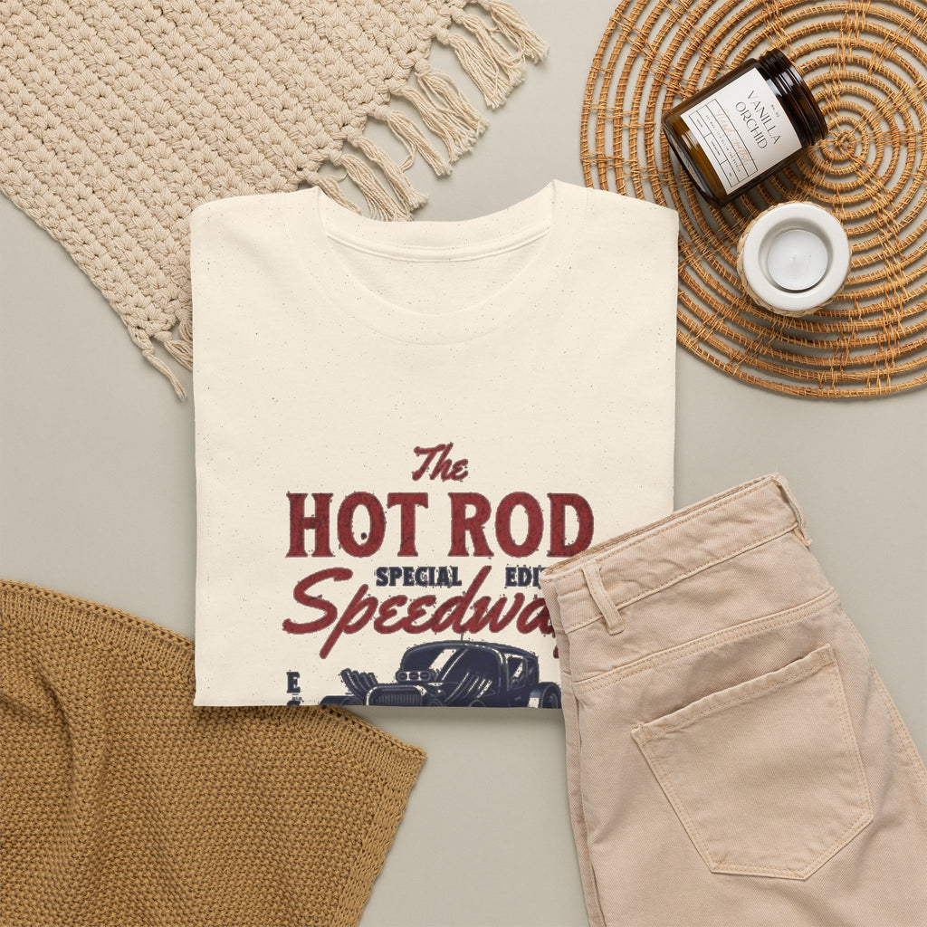 Hot Rod Speedway T-Shirt — Vintage Custom Cars Tee