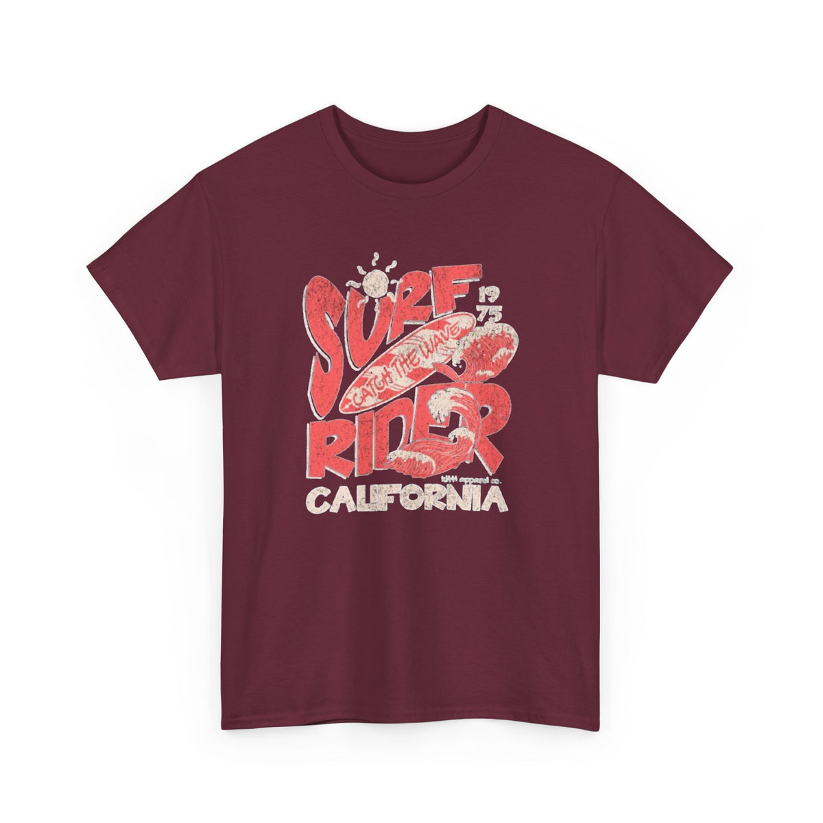 Surf Rider California T-Shirt – Retro Vintage Surf Tee